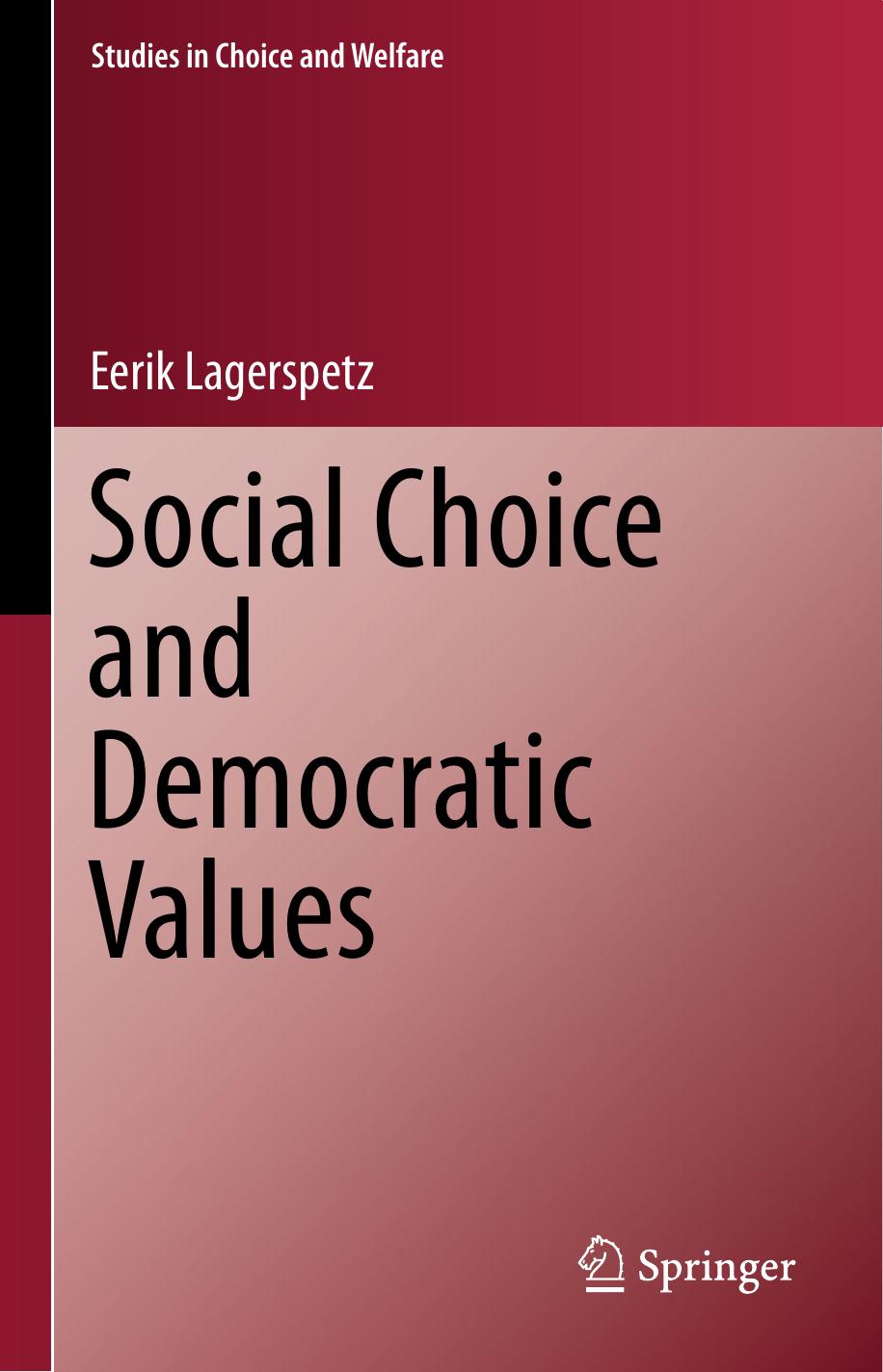 Social Choice and Democratic Values