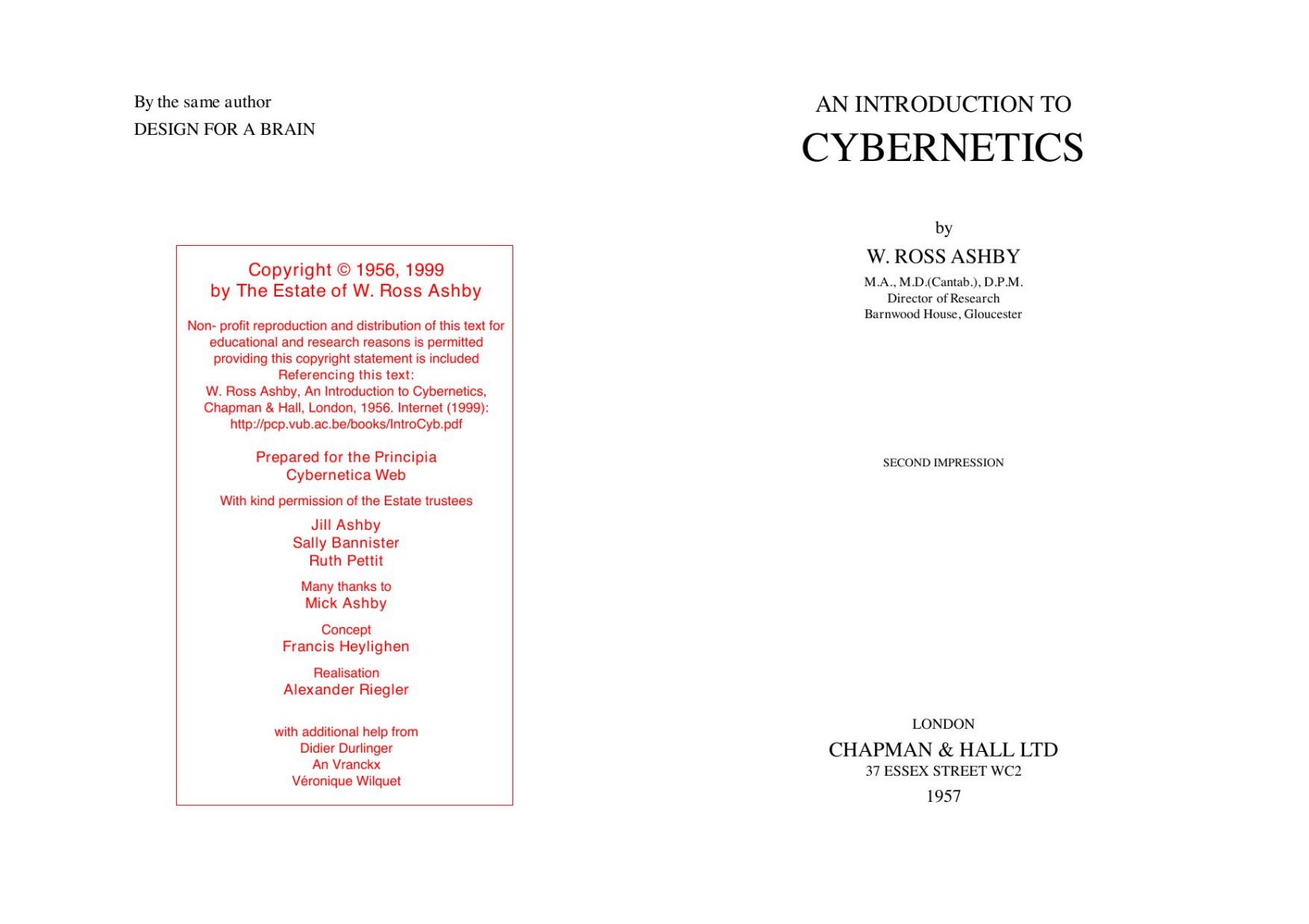 An Introduction to Cybernetics
