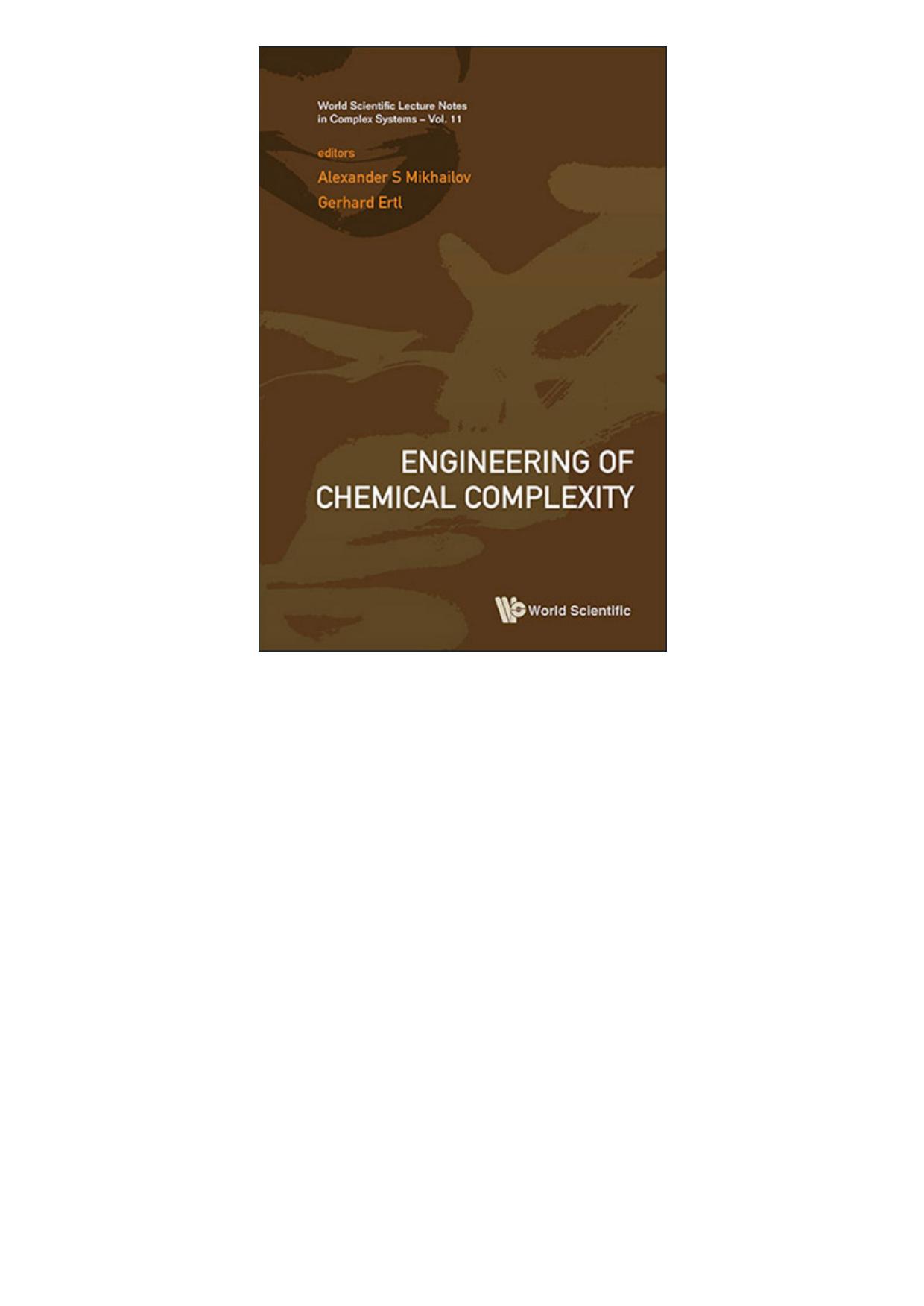 Engineering of Chemical Complexity