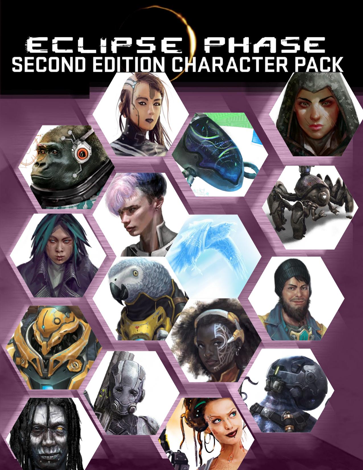 Eclipse Phase Character Pack