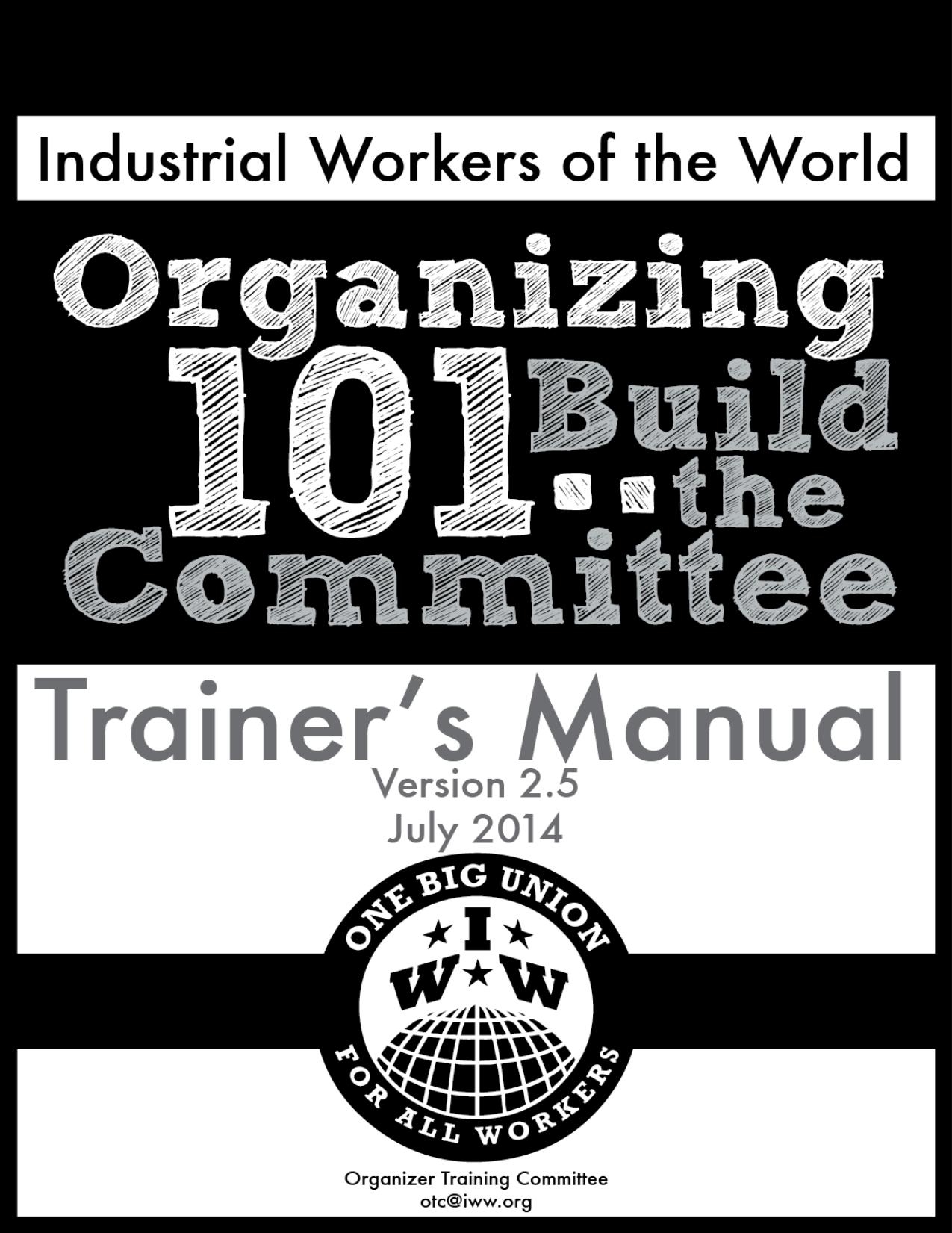 Organizing 101: Build the Committee