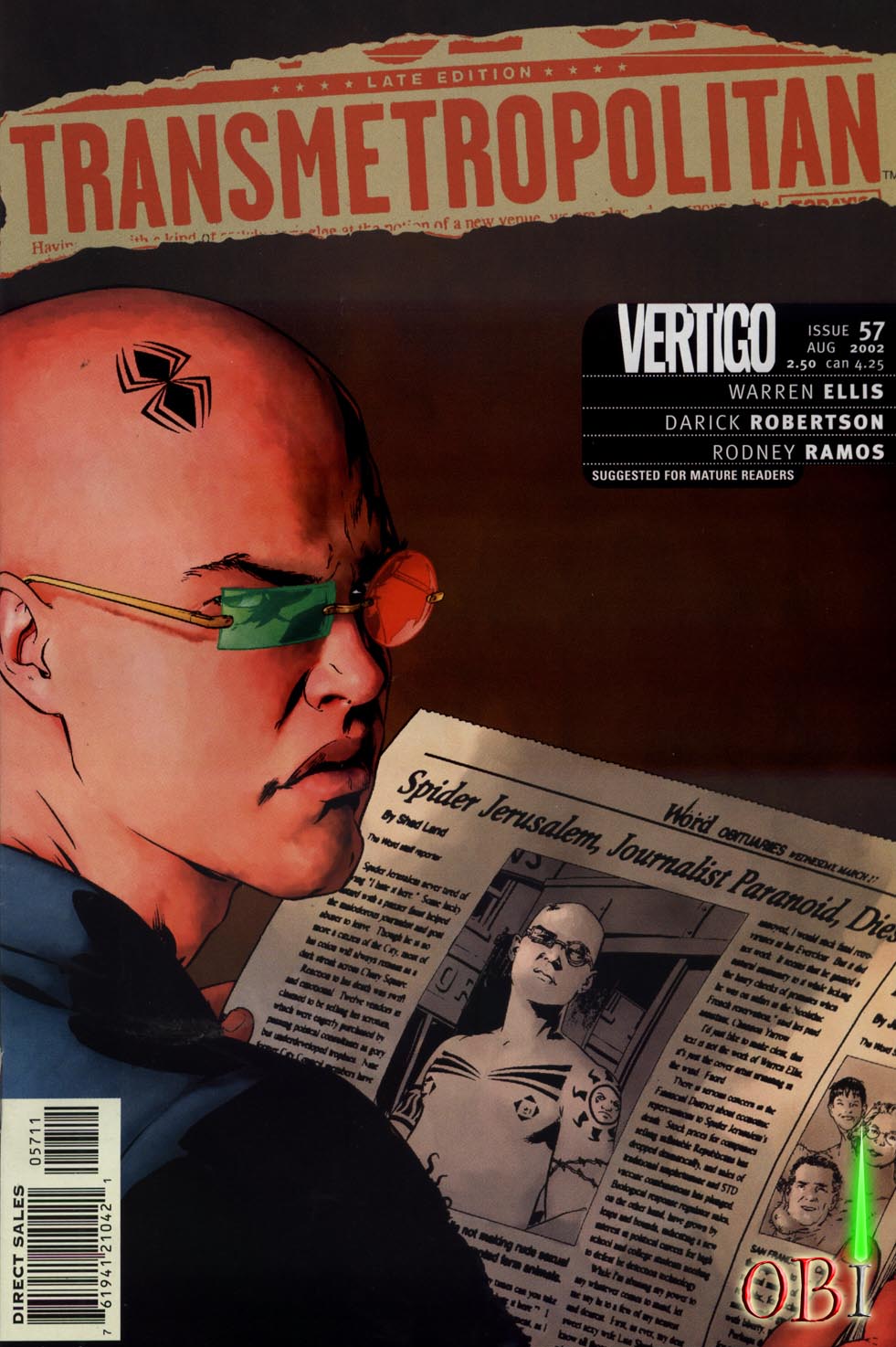 Transmetropolitan #57