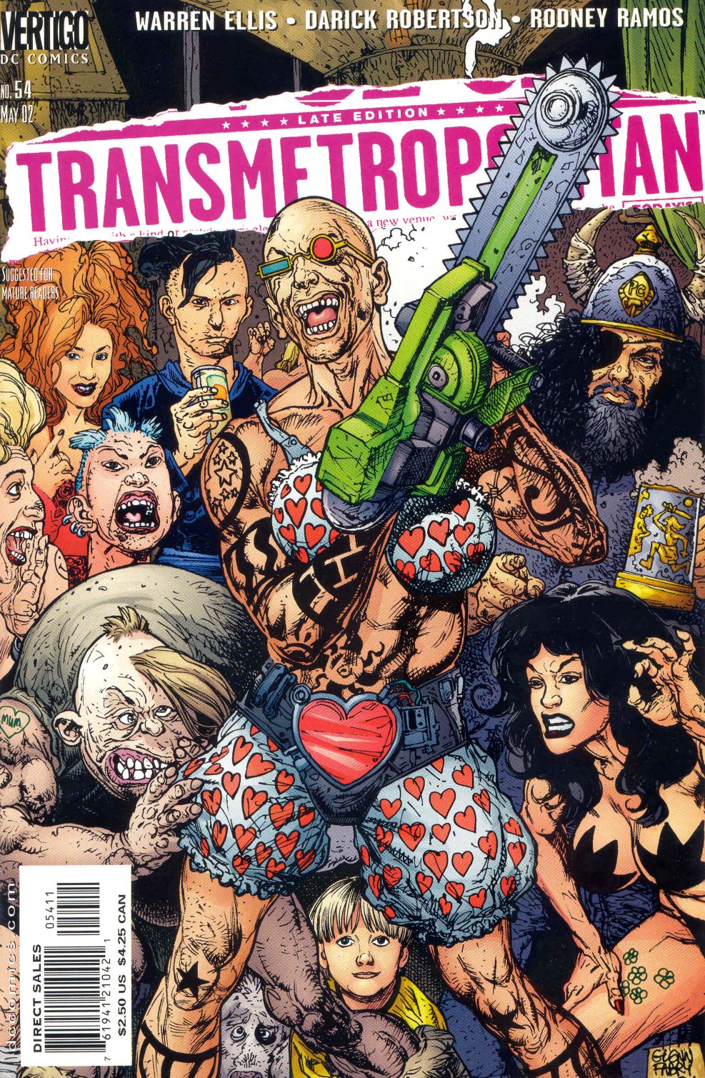 Transmetropolitan #54