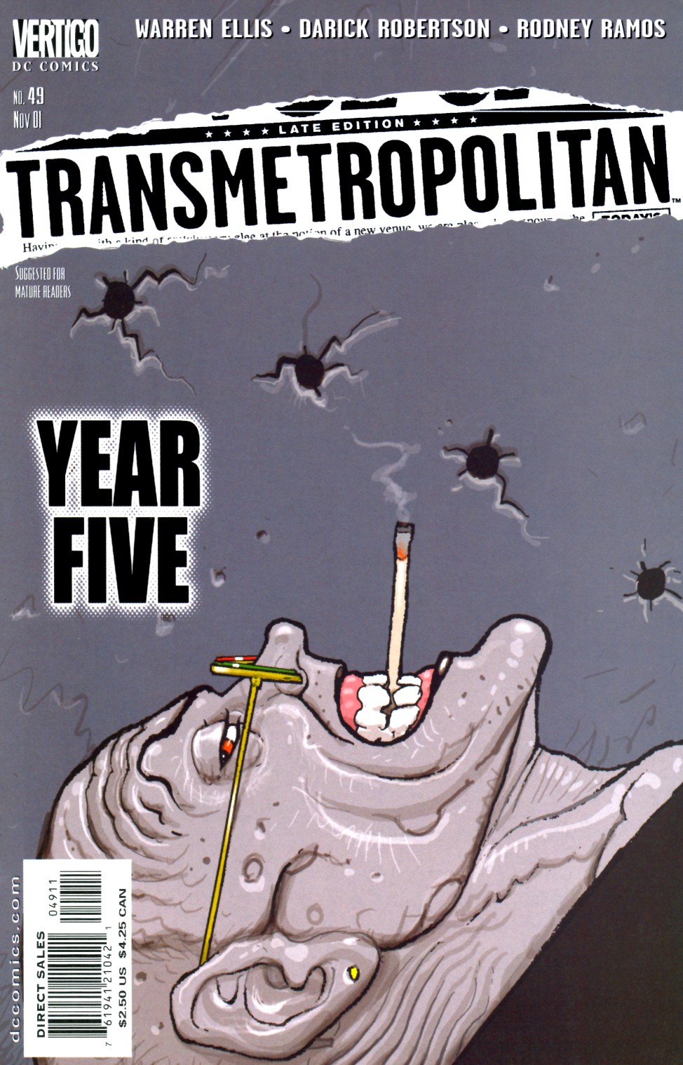 Transmetropolitan #49