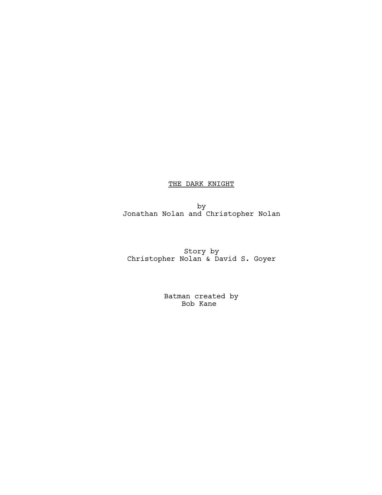TDK Final Draft Title Page