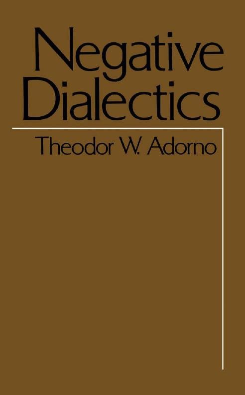 Negative Dialectics