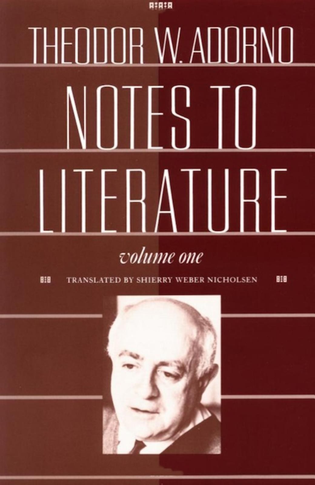 Notes to Literature, Volume 1